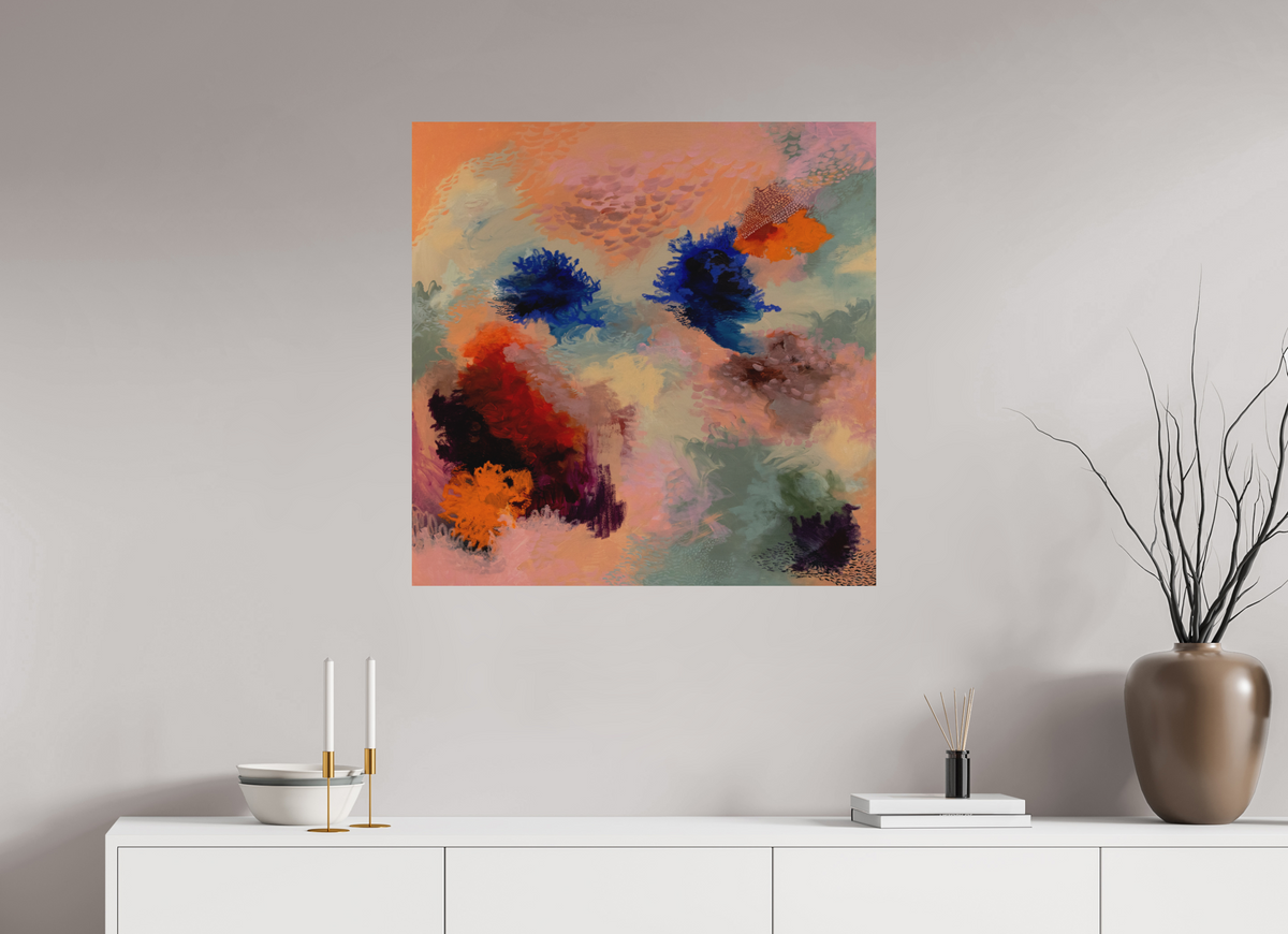 80 x 80 cm, Fuji Crystal DP II velvet Tension Field I - Art-Print
