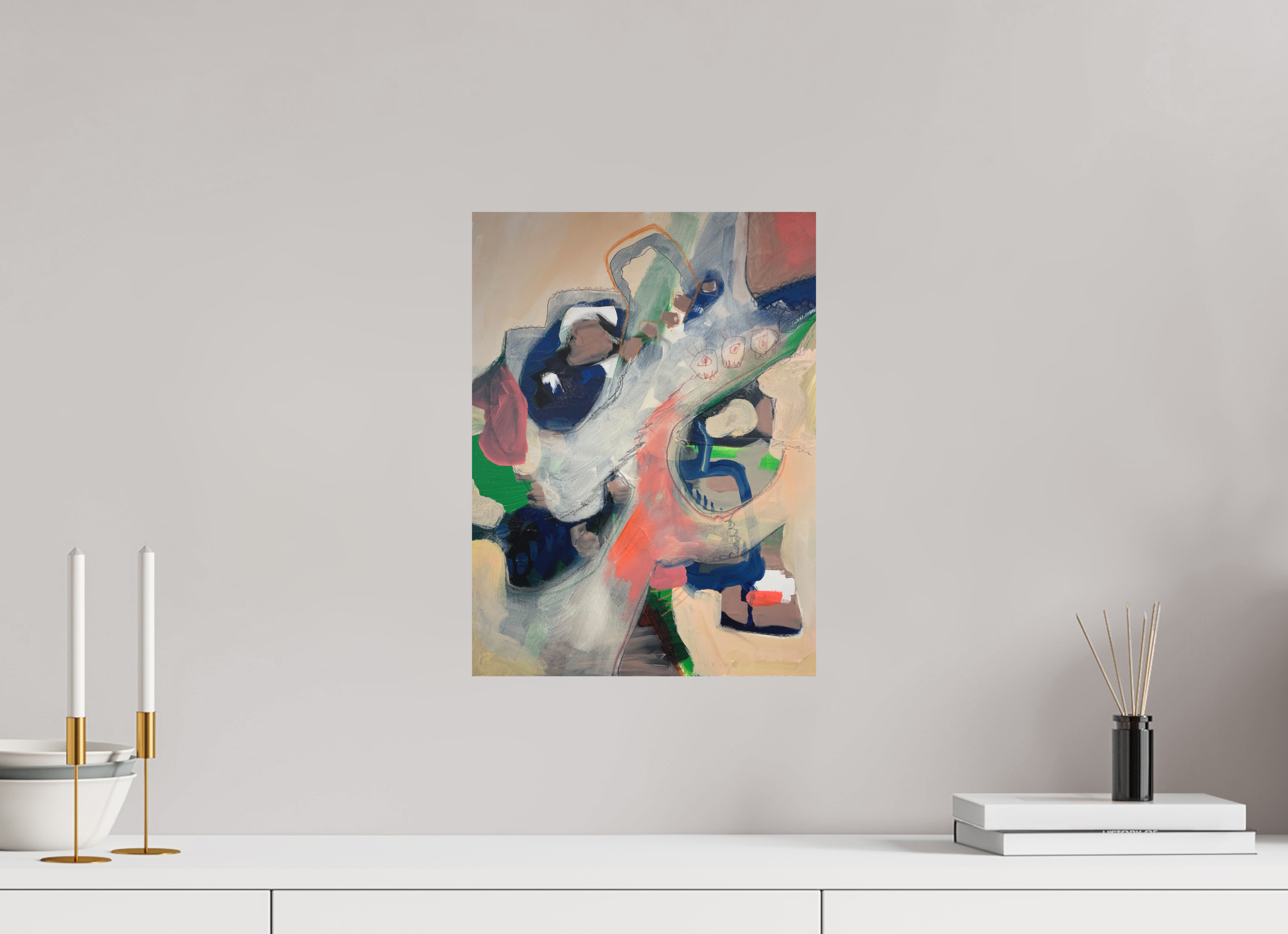 30 x 40,5 cm, Direktdruck Alu-Dibond Kunstdruck „future construction?“ auf Alu-Dibond