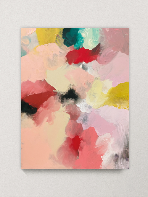 Main image Kunstruck „home again“ auf glänzendem Alu-Dibond