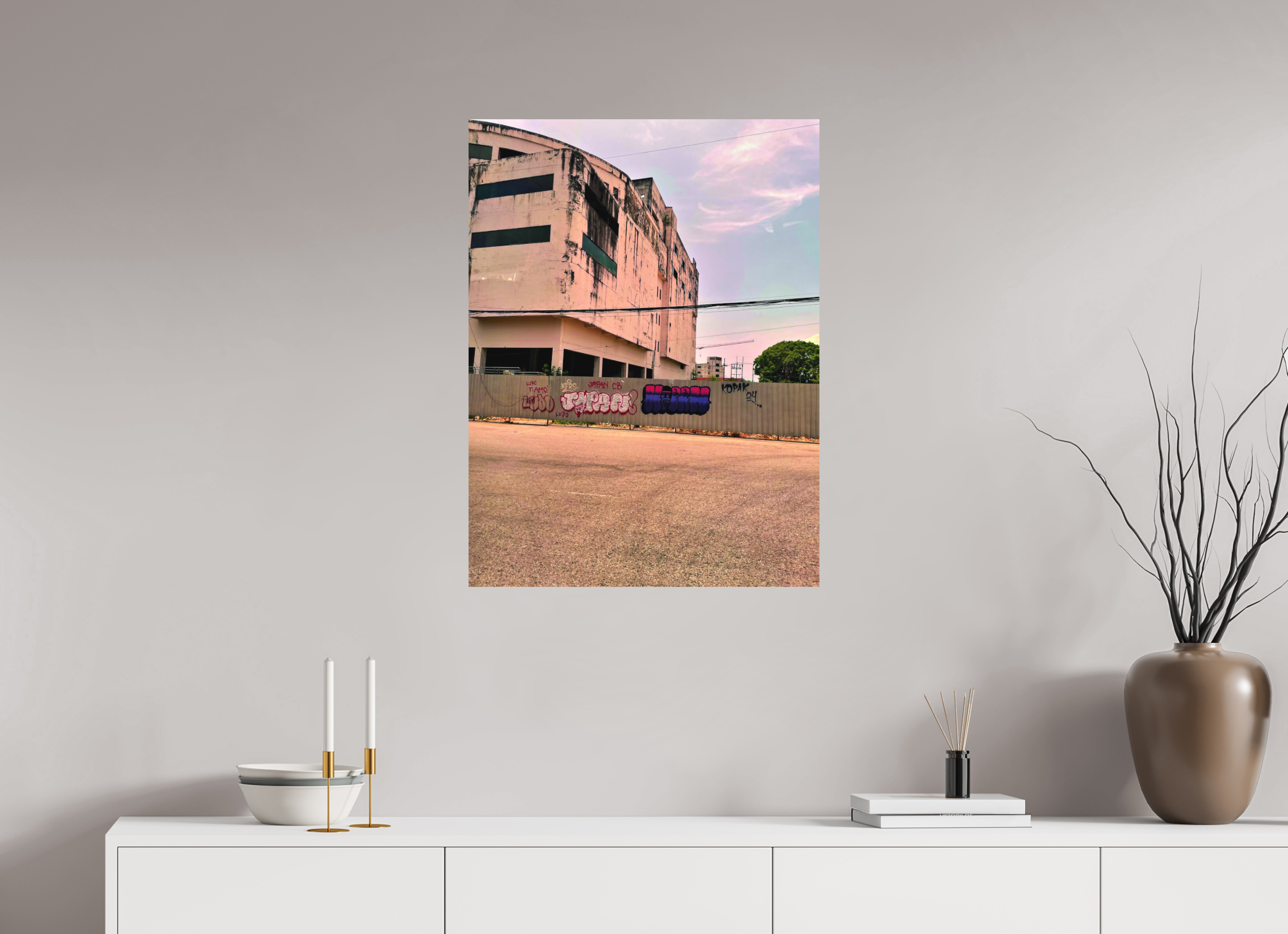 60 x 80 cm, Direktdruck Alu-Dibond Fotografie "Thailand 02" auf Alu-Dibond