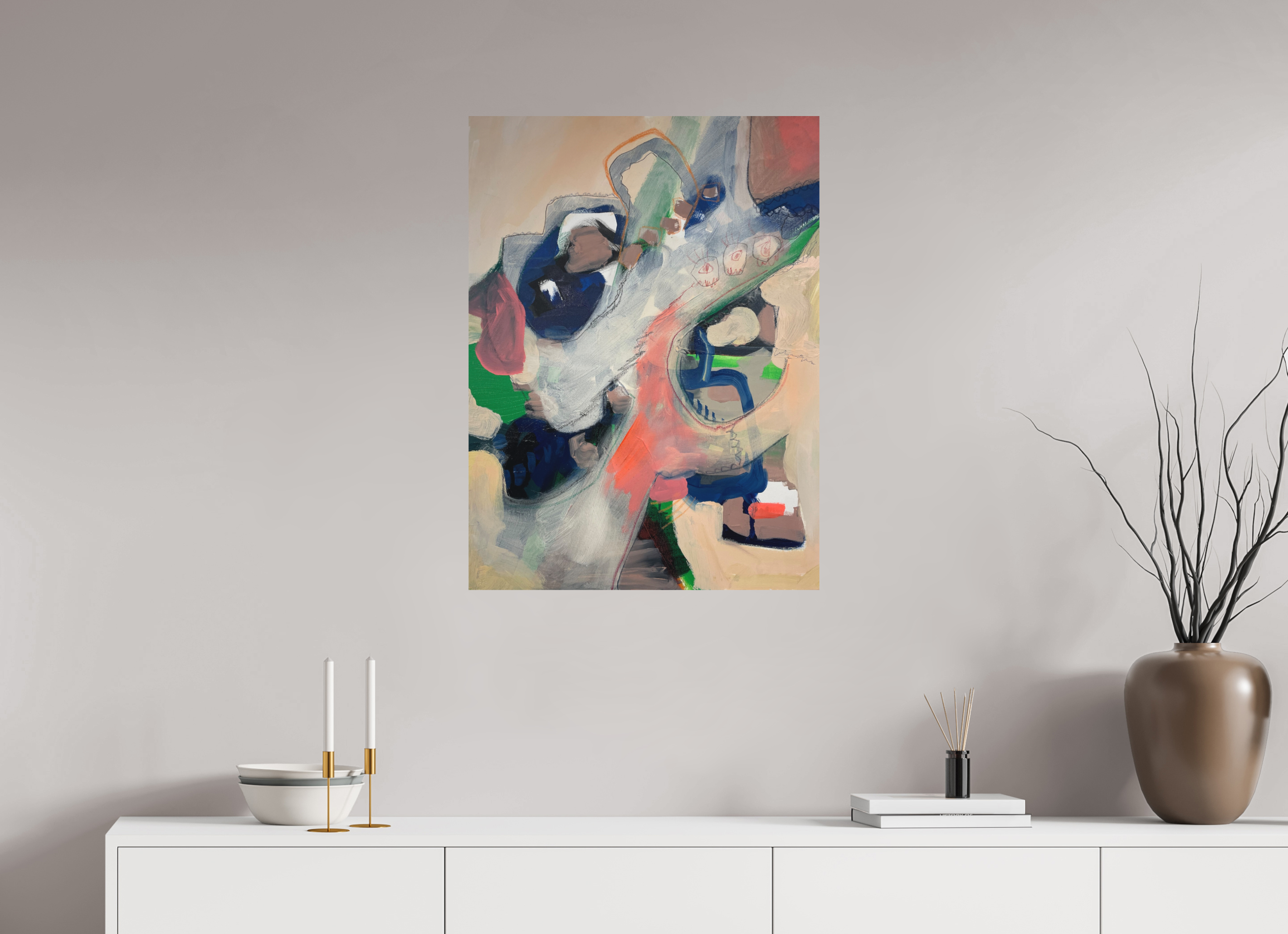 60 x 81,1 cm, Direktdruck Alu-Dibond future construction?