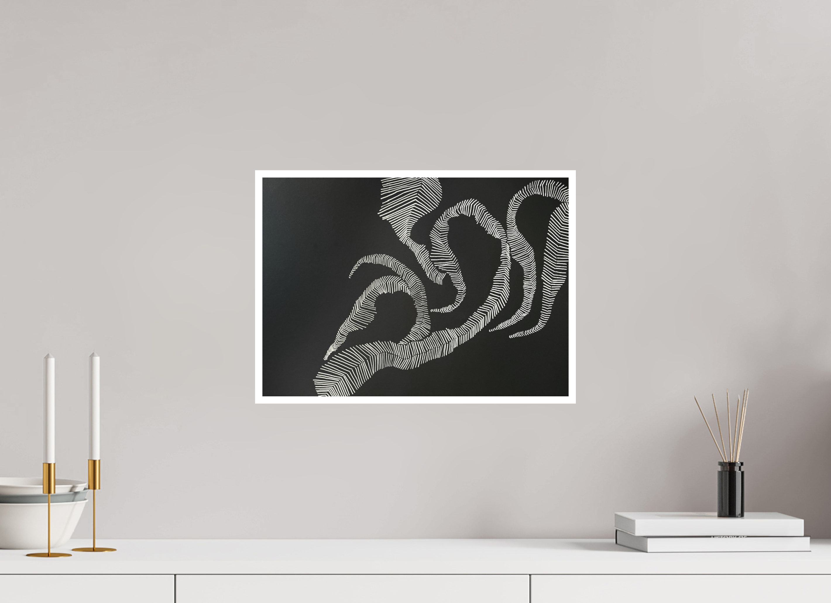 42 x 30 cm, Print Hahnemühle Photo Rag Ultra Smoothie Timeconstruction – Black & White