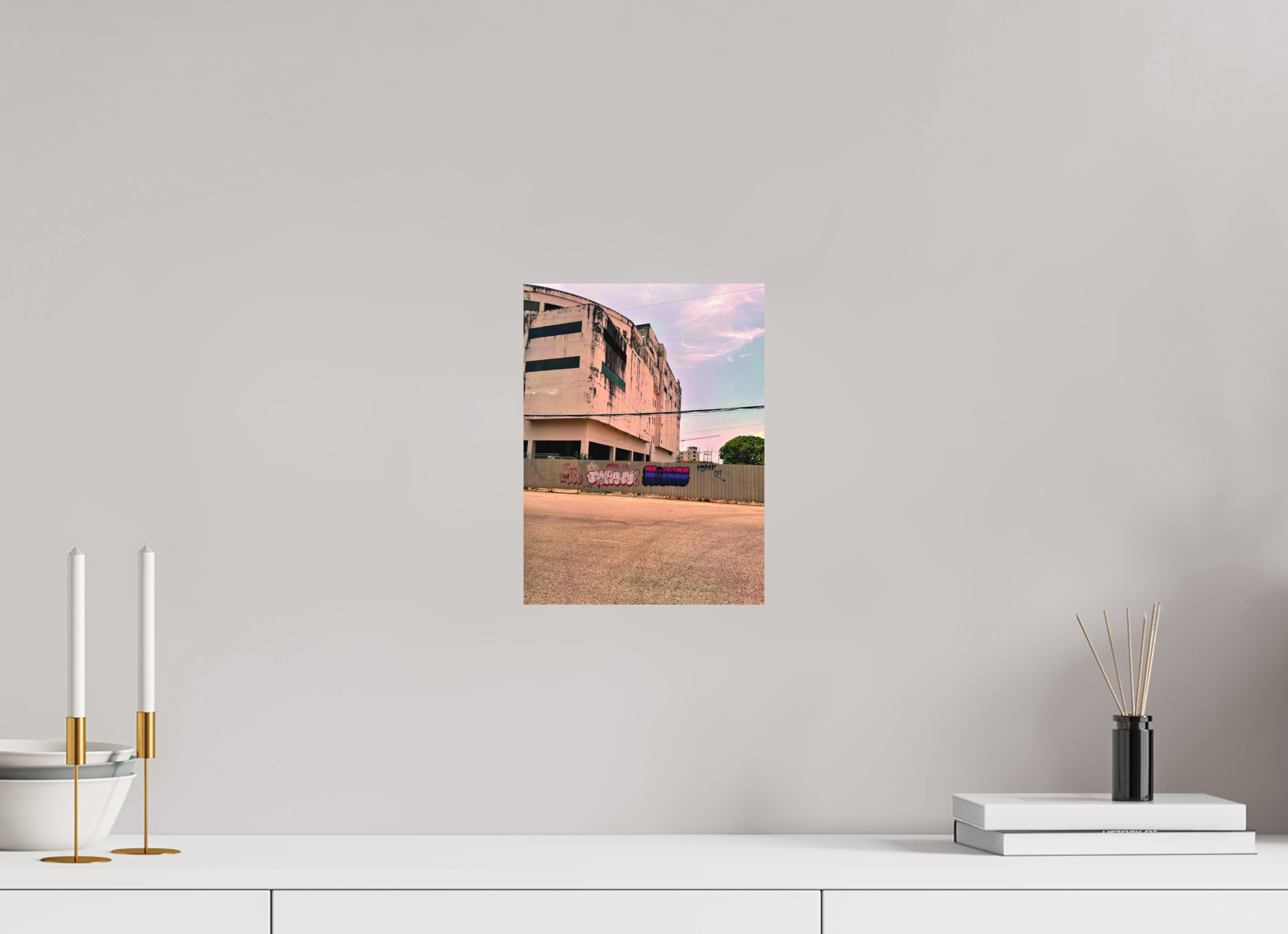 21 x 28 cm, Direktdruck Alu-Dibond Fotografie "Thailand 02" auf Alu-Dibond