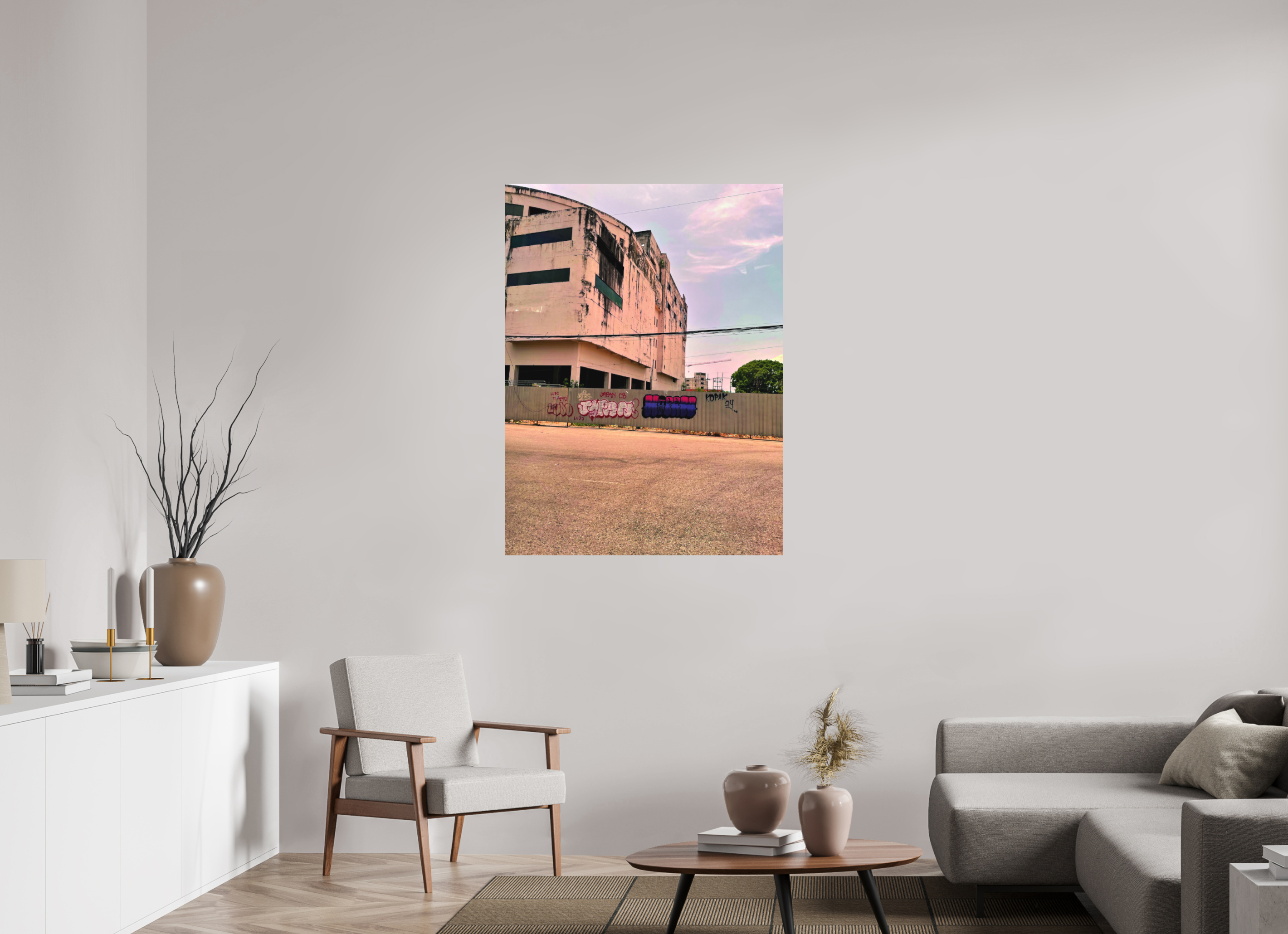 90 x 120 cm, Direktdruck Alu-Dibond Fotografie "Thailand 02" auf Alu-Dibond