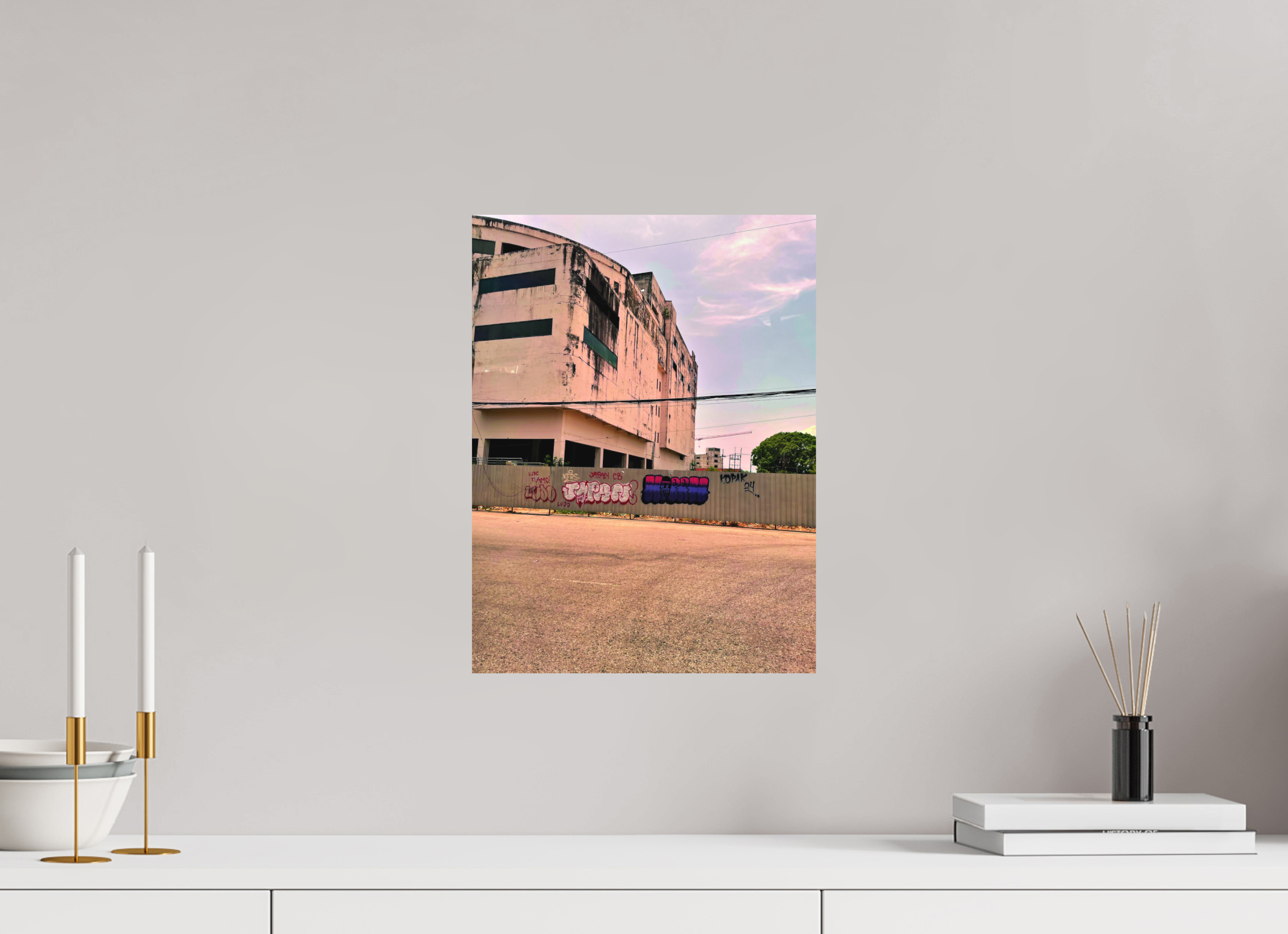 30 x 40 cm, Direktdruck Alu-Dibond Fotografie "Thailand 02" auf Alu-Dibond