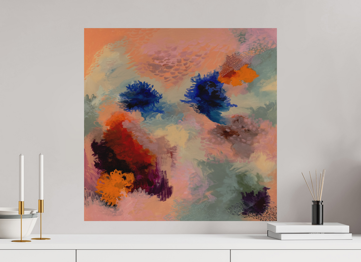 60 x 60 cm, Direktdruck Alu-Dibond Tension Field I