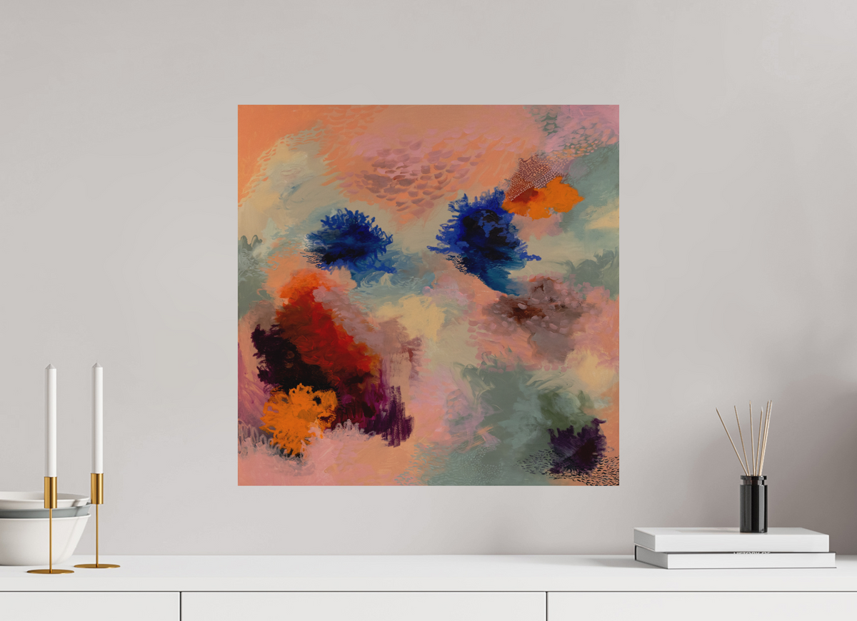 50 x 50 cm, Direktdruck Alu-Dibond Tension Field I